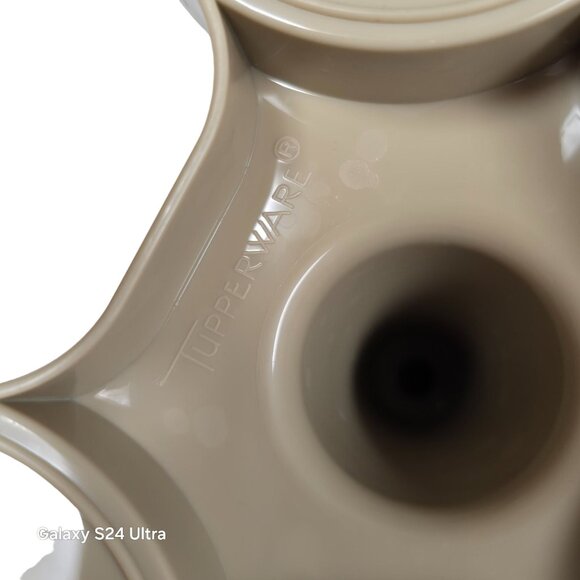 Vtg Tupperware 757-1 Condiment Caddy W/ Serving Spoons Retro Kitchen Storage - Picture 8 of 10